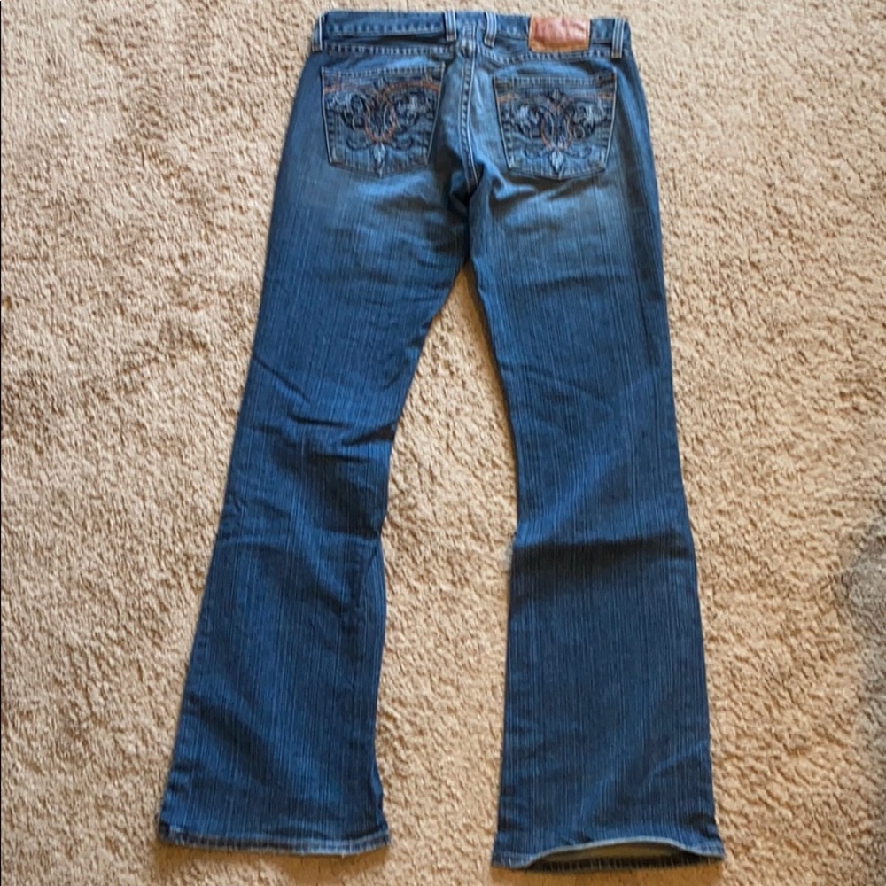 Lucky brand bootcut jean size 4/27 - Picture 3 of 8